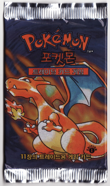 Base Set Primera edición Sobre de refuerzo — Charizard