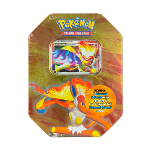 Infernape LV.X 8-Sided Tin