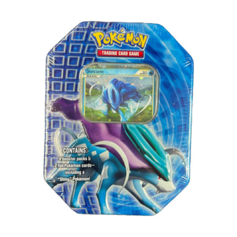Shiny Suicune 8-Sided Tin