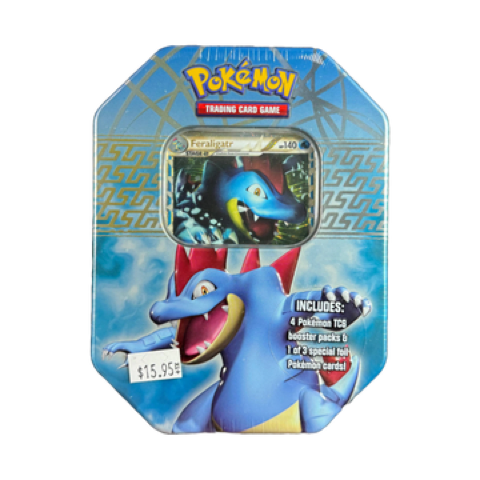 Feraligatr Prime 8-Sided Tin