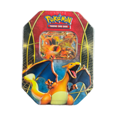 Charizard-EX 8-Sided Tin — EX Power Trio