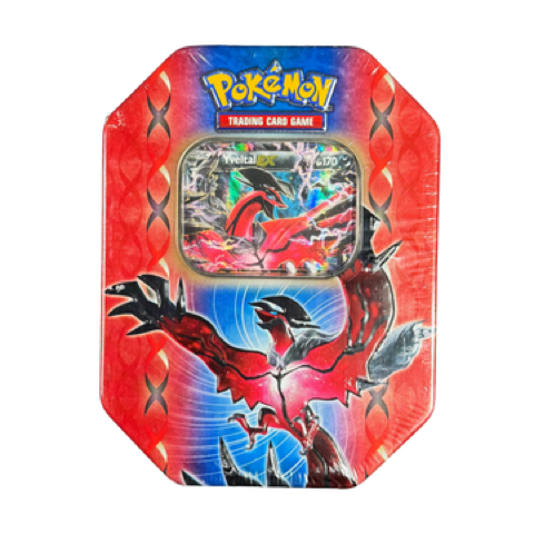 Yveltal-EX 8-Sided Tin — Legends of Kalos