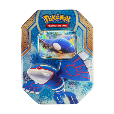 Kyogre-EX 8-Sided Tin — Legends of Hoenn