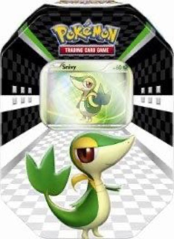 Snivy 8-Sided Tin