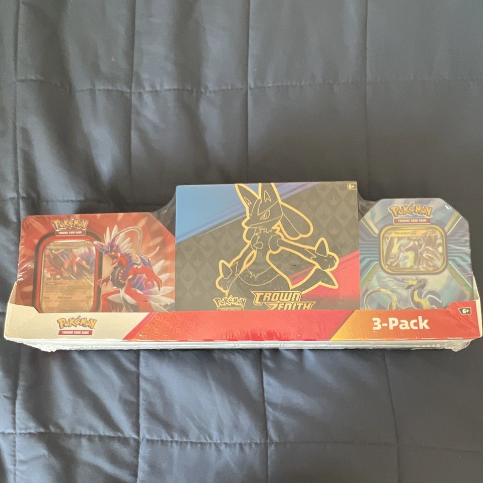 Paldea Legends Tin & Elite Trainer Box 3-Pack
