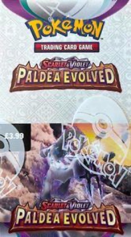 Paldea Evolved Booster Box · 18-pack half box