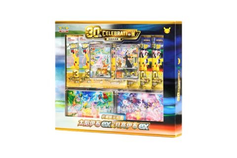 Pokémon TCG 30th Anniversary Celebration Collector Display Gift Box Espeon ex & Umbreon ex