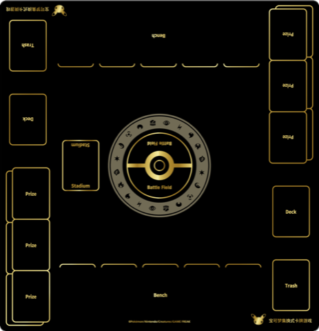 Pokémon Two-Player Rubber Playmat 30th Anniversary Celebration