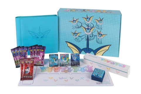 Pokémon TCG Eevee Deluxe Gift Box Vaporeon