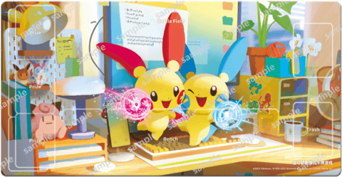 Black Crystal Blaze Pokémon Playmat （ Single-Player ）