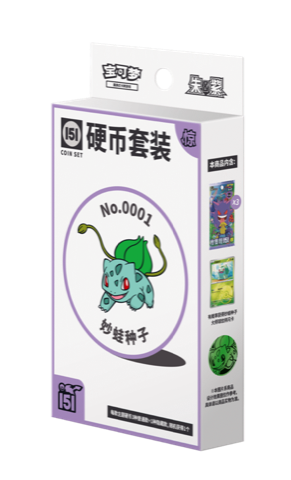 Collect 151 Surprise Coin Collection — Bulbasaur
