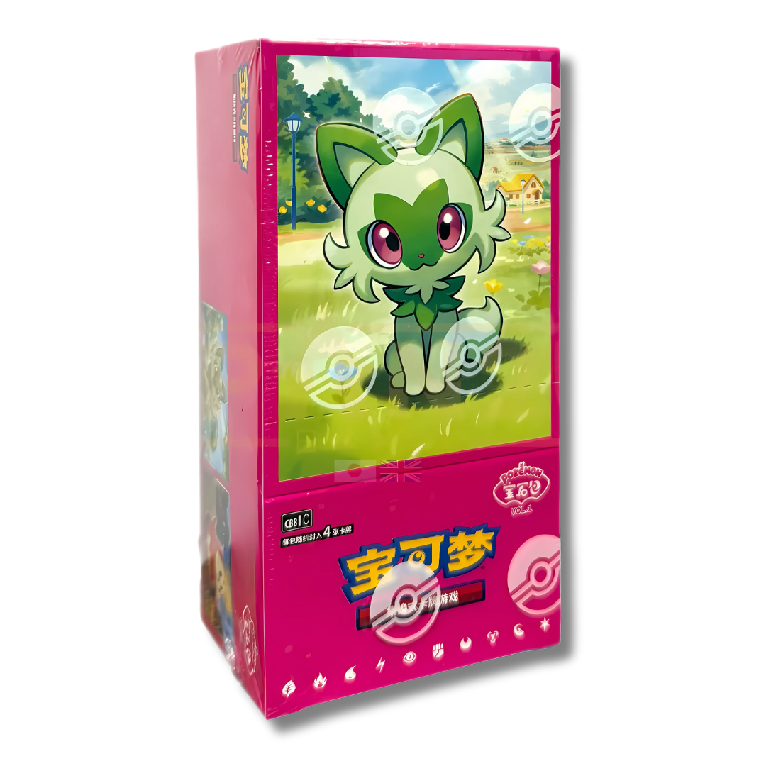 宝可梦 Gem Pack VOL.1 包补充包整盒 — 4 每包卡牌数量
