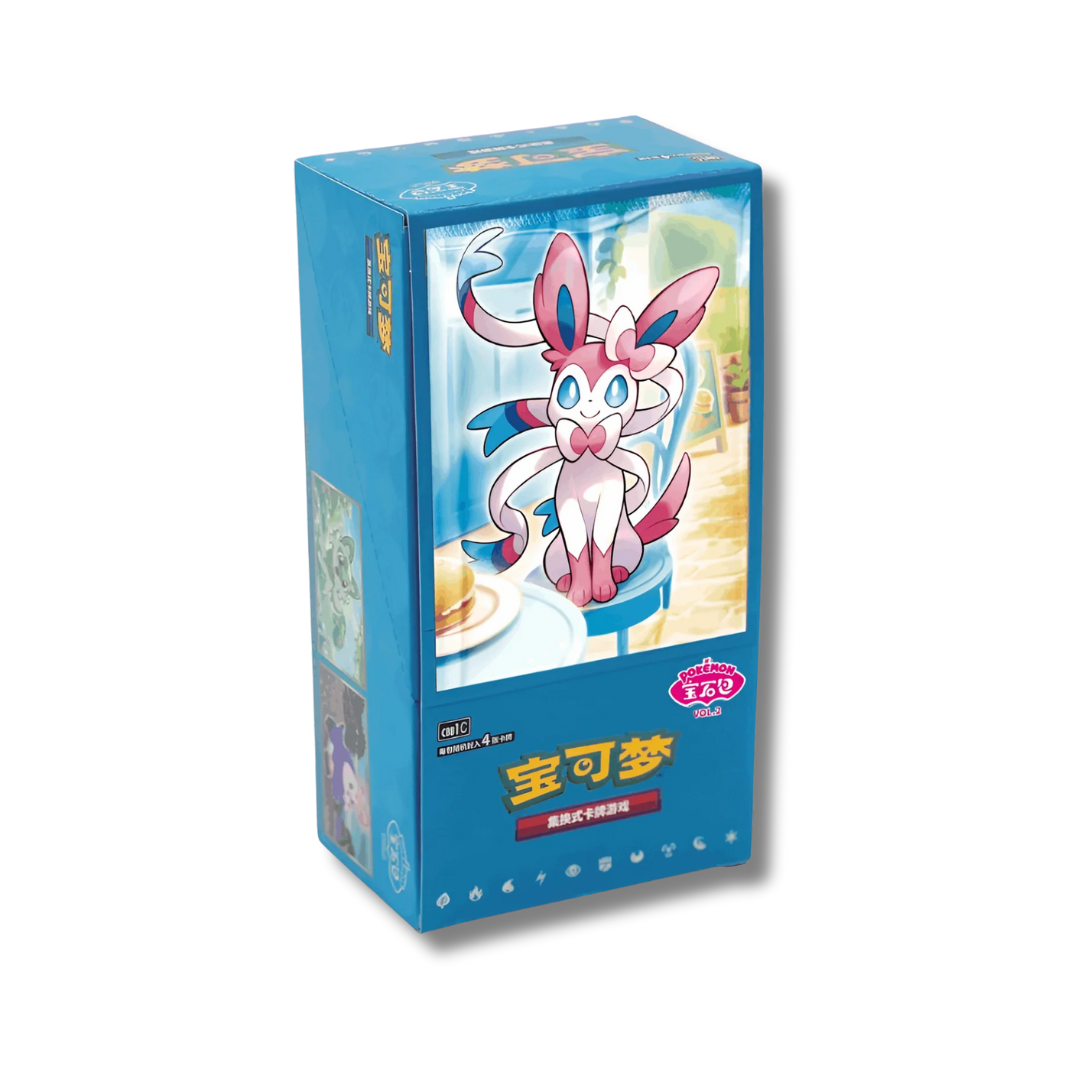 Pokémon Gem Pack VOL.2 Booster-Display — 4 Karten pro Pack