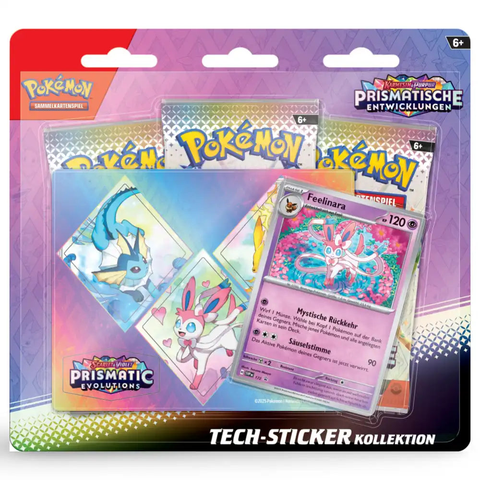 Prismatic Evolutions 电子产品贴纸收藏套装 – 仙子伊布