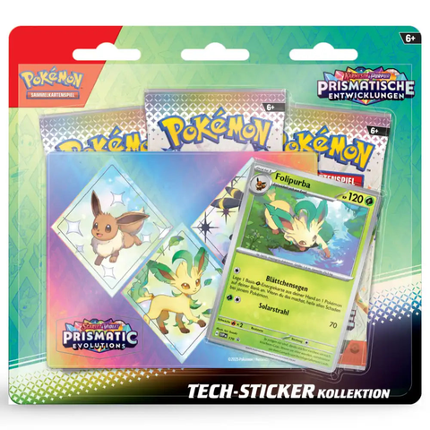 Prismatic Evolutions 电子产品贴纸收藏套装 – 叶伊布