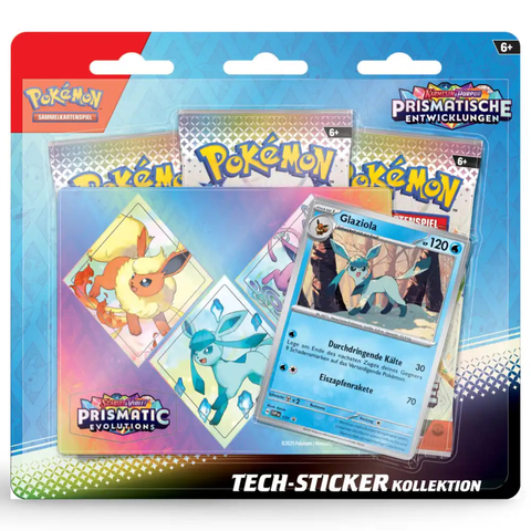 Prismatic Evolutions 电子产品贴纸收藏套装 – 冰伊布