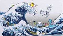 Great Wave Pikachu & Friends Playmat