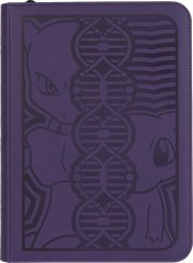 Mewtwo & Mew DNA Premium Zip binder