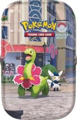 Lumiose City Mini Tin — Meganium & Meowstic