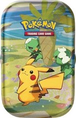 Paldea Friends Mini Tin — Pikachu & Capsakid