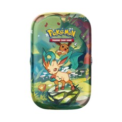 Prismatic Evolutions Mini Tin — Leafeon