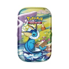 Prismatic Evolutions Mini Tin — Vaporeon
