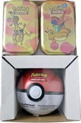 Poké Ball & 151 Mini Tin 3-Pack