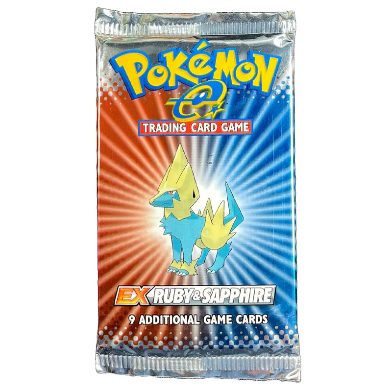 EX Ruby & Sapphire Sobre de refuerzo — Manectric