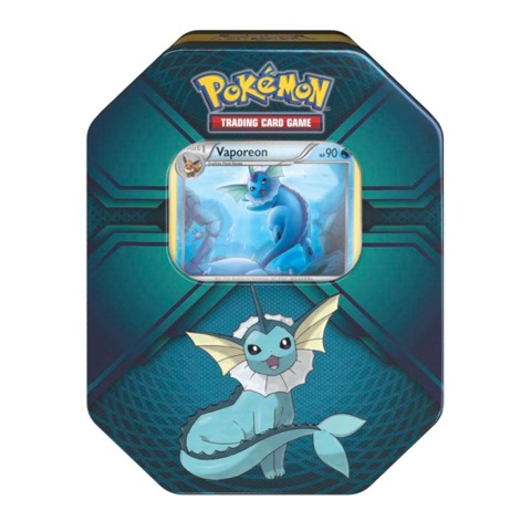Vaporeon Shallow 8-Sided Tin