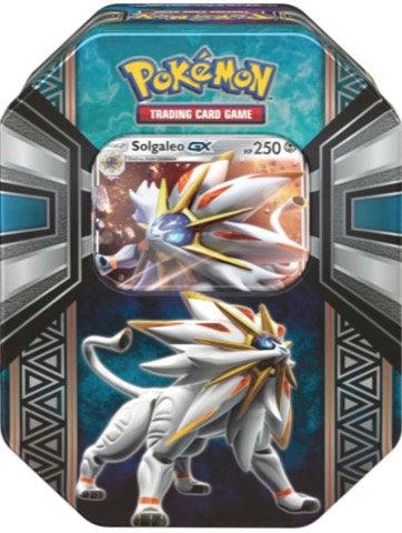 Solgaleo-GX 8-Sided Tin