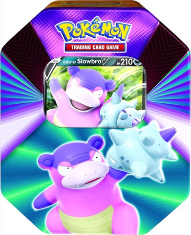 Galarian Slowbro V 8-Sided Tin