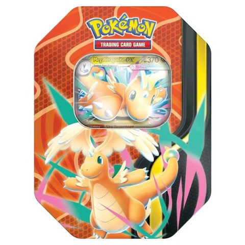 Mega Dragonite ex 8-Sided Tin