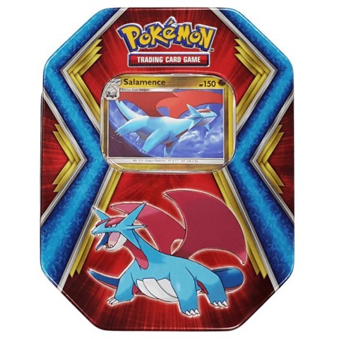 Salamence Shallow 8-Sided Tin