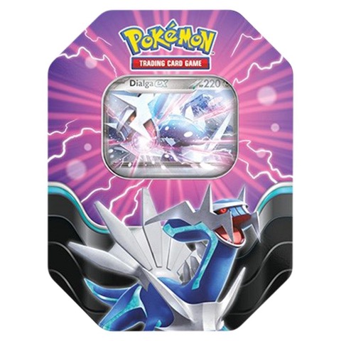 Dialga ex 8-Sided Tin
