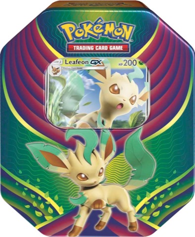 Leafeon-GX 8-Sided Tin