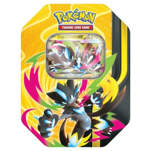 Mega Zeraora ex 8-Sided Tin