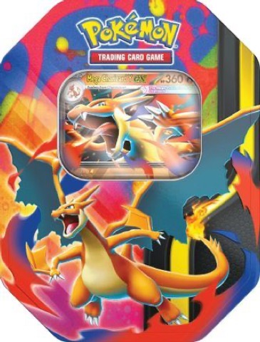 Mega Charizard Y ex 8-Sided Tin