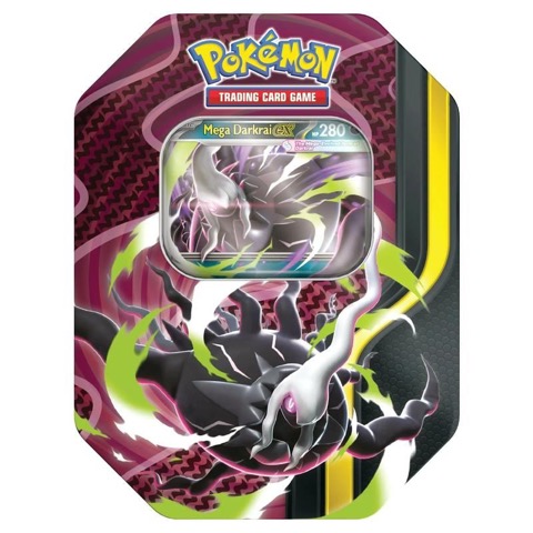Mega Darkrai ex 8-Sided Tin
