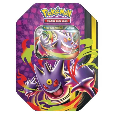 Mega Gengar ex 8-Sided Tin