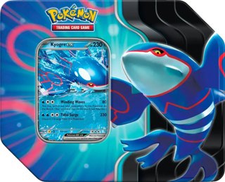 Kyogre ex 6-Sided Tin