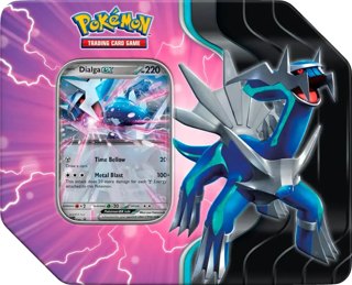 Dialga ex 6-Sided Tin