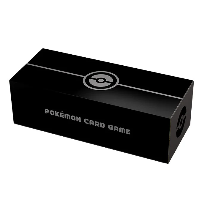 Long Card Storage Box Black