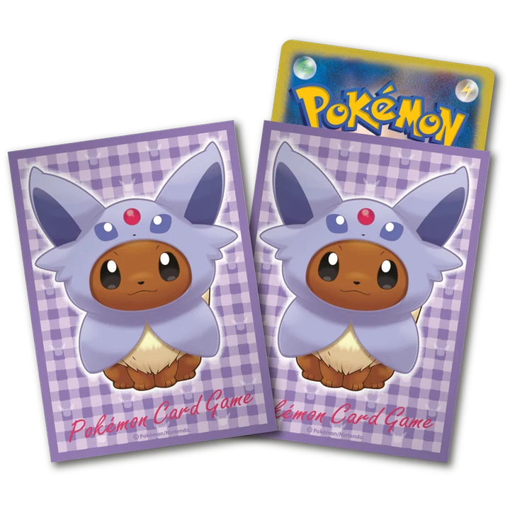 Deck Sleeves Poncho-wearing Eevee: Espeon
