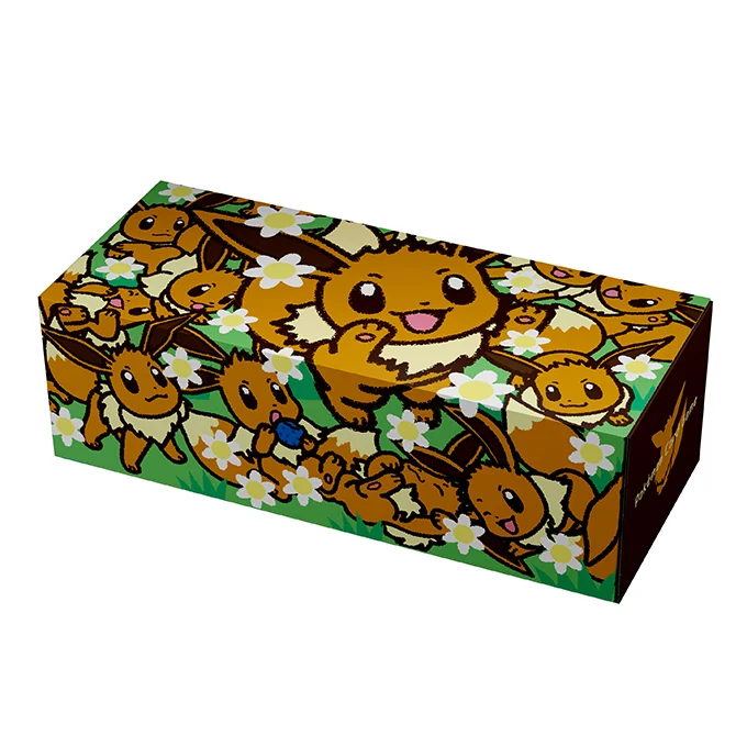 Long Card Storage Box Eevee Great Gathering