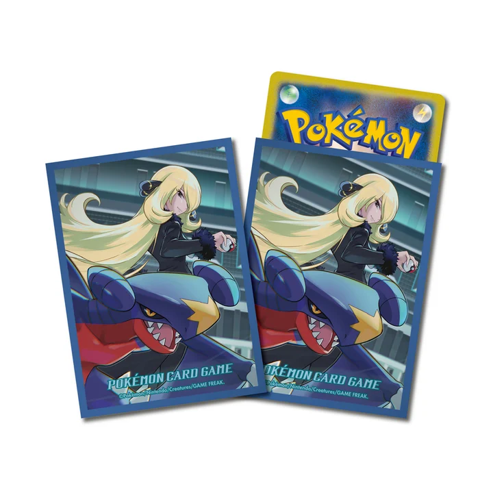 Deck Sleeves Cynthia & Garchomp Ver. 2 [Blue]