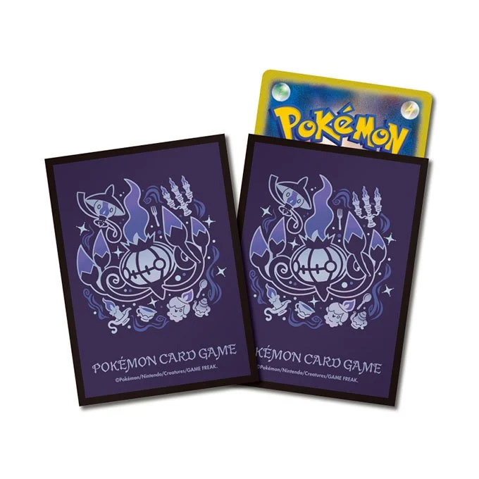 Deck Sleeves Premium Gloss Evolution Line Chandelure (Black)