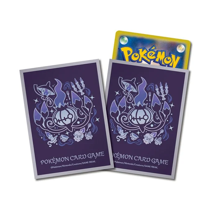 Deck Sleeves Premium Gloss Evolution line Chandelure [Gray]