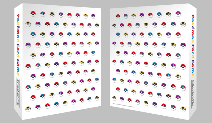 Collection Binder Poke Ball Design