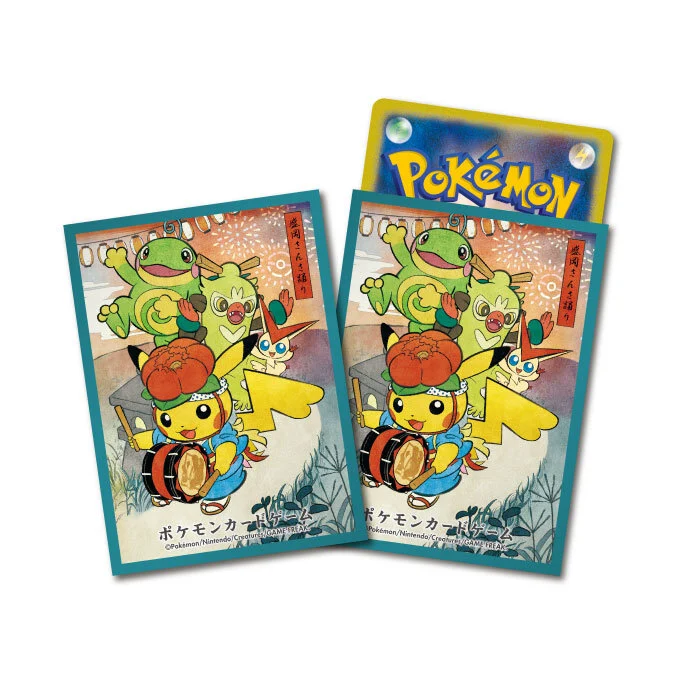 Deck Sleeves Sansa Odori Playing Pikachu