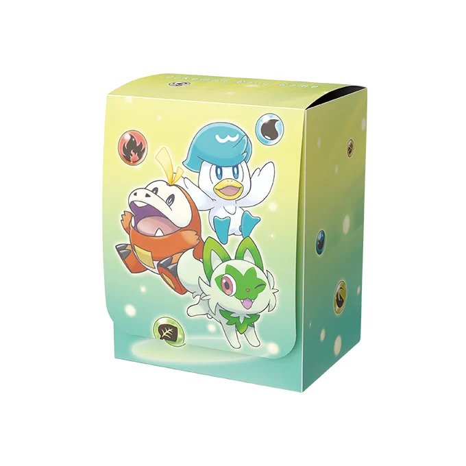 Deck Box Sprigatito, Fuecoco & Quaxly